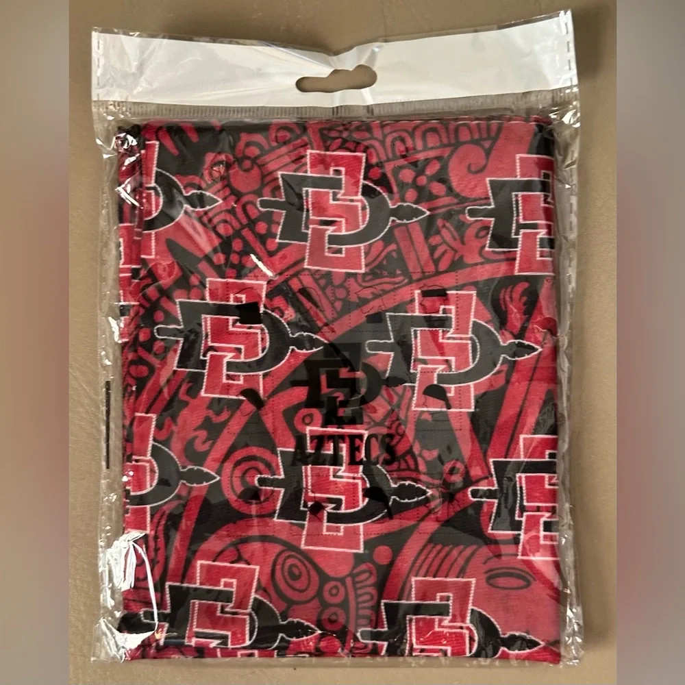 San Diego State Aztecs‎ Gaiter Polyester Face Mask/Face Covering SDSU